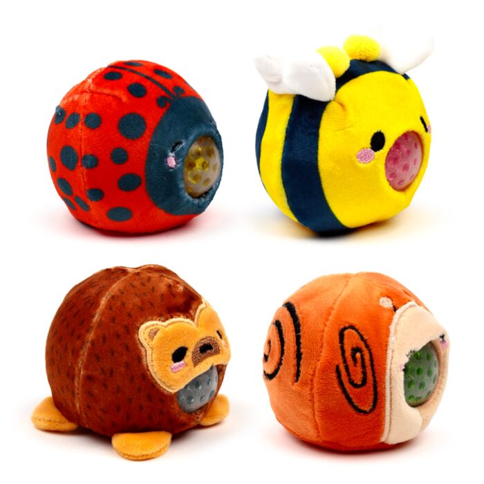 Puckator Queasy Squeezies Adoramals Garden Plush Squeezy Toy