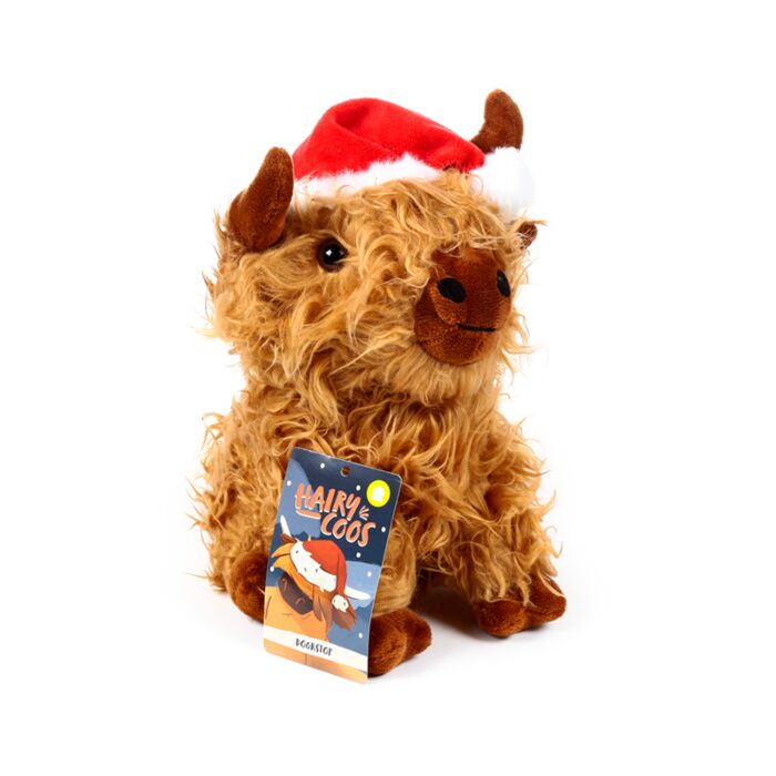 Puckator Christmas Highland Coo Plush Doorstop