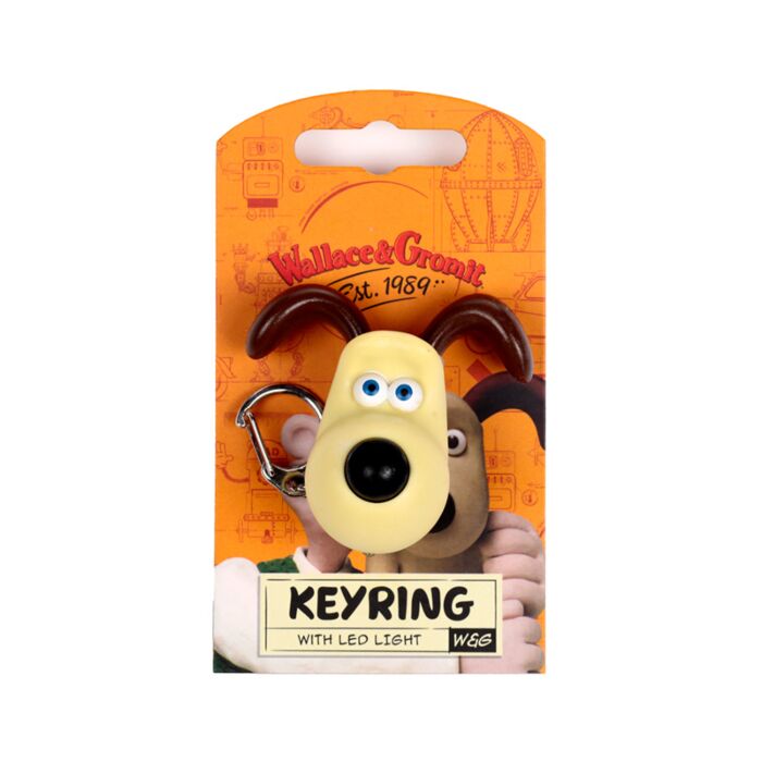 Puckator Wallace & Gromit LED Keyring