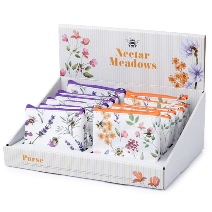 Puckator Nectar Meadows PVC Purse