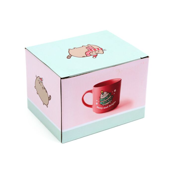 Puckator Christmas Pusheen the Cat Large Porcelain Mug