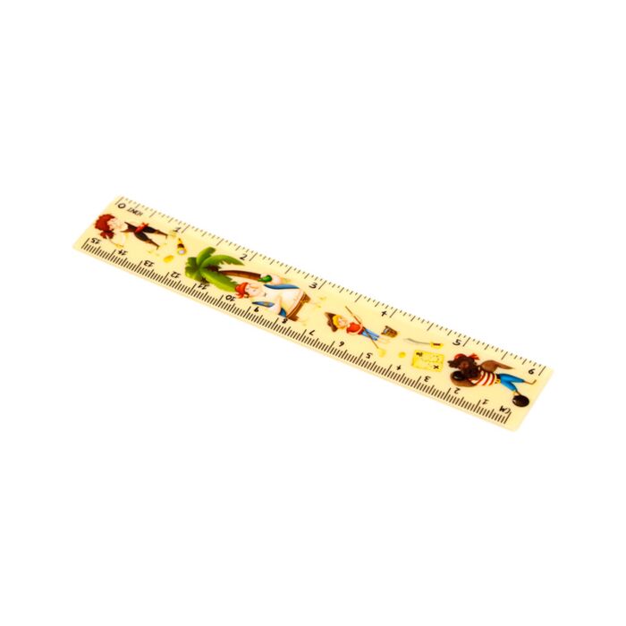 Puckator Jolly Rogers Pirate Ruler (15cm)