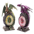 Puckator Geode Crystal Dragon Mantle Clock