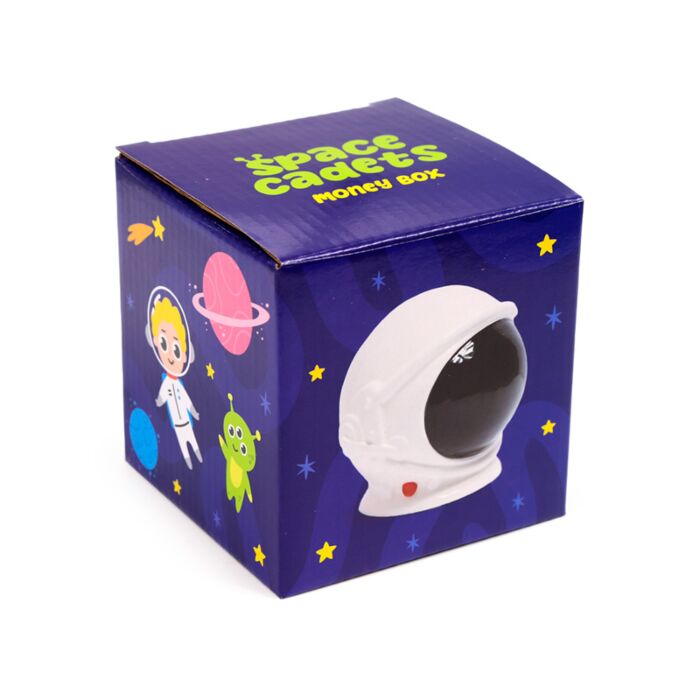 Puckator Space Cadet Astronaut Helmet Ceramic Money Box