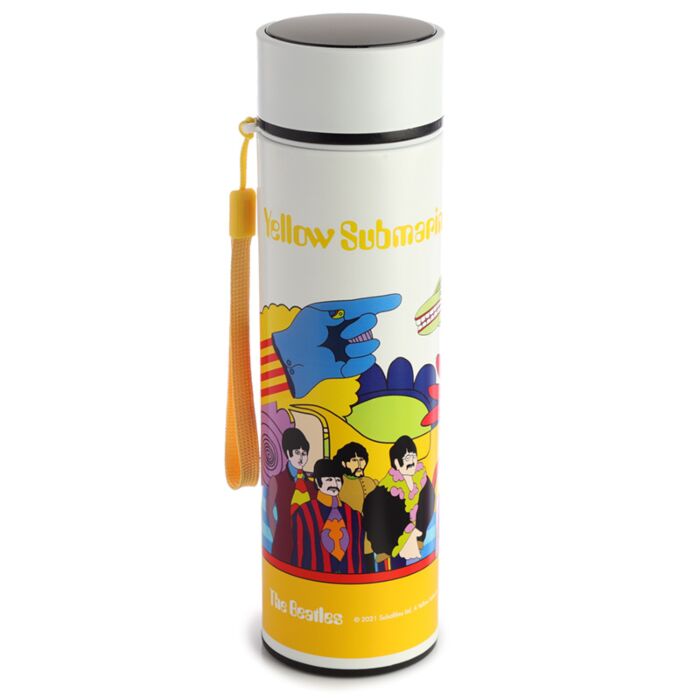 Puckator The Beatles Yellow Submarine Hot & Cold Digital Thermometer Bottle