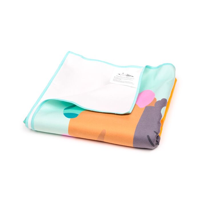 Puckator Beans & Co Cats Microfibre Beach Towel