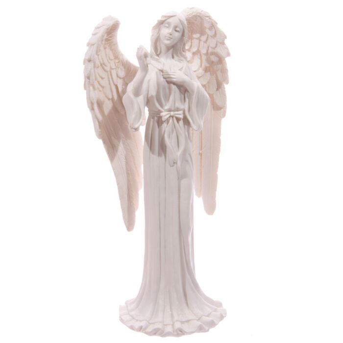 Puckator White Standing Angel Figurine 20cm