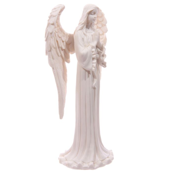 Puckator White Standing Angel Figurine 20cm
