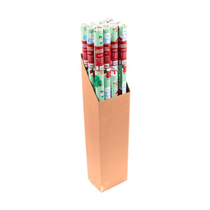 Puckator Christmas Jingle Bunch 3m Wrapping Paper Roll