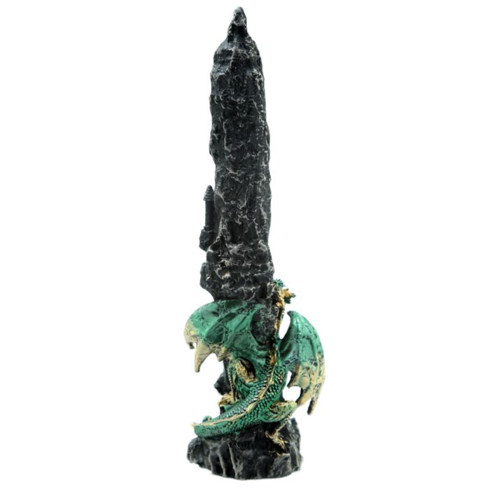 Puckator Dragon Waterfall Upright Ashcatcher Incense Stick Burner