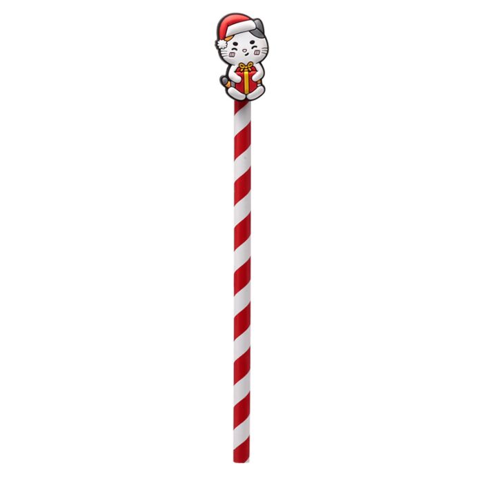 Puckator Christmas Adoramals Pencil with PVC Topper