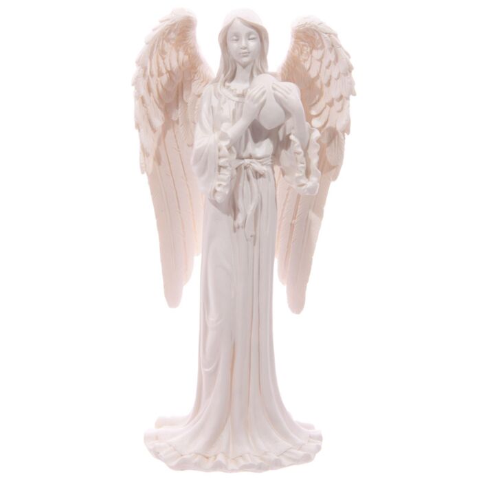 Puckator White Standing Angel Figurine 20cm