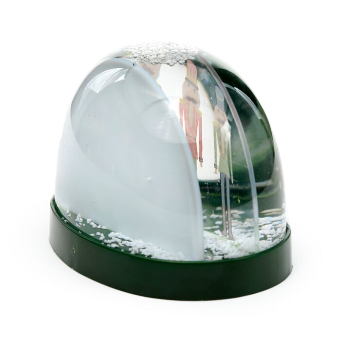 Puckator Christmas Nutcracker Large Glitter Snow Storm