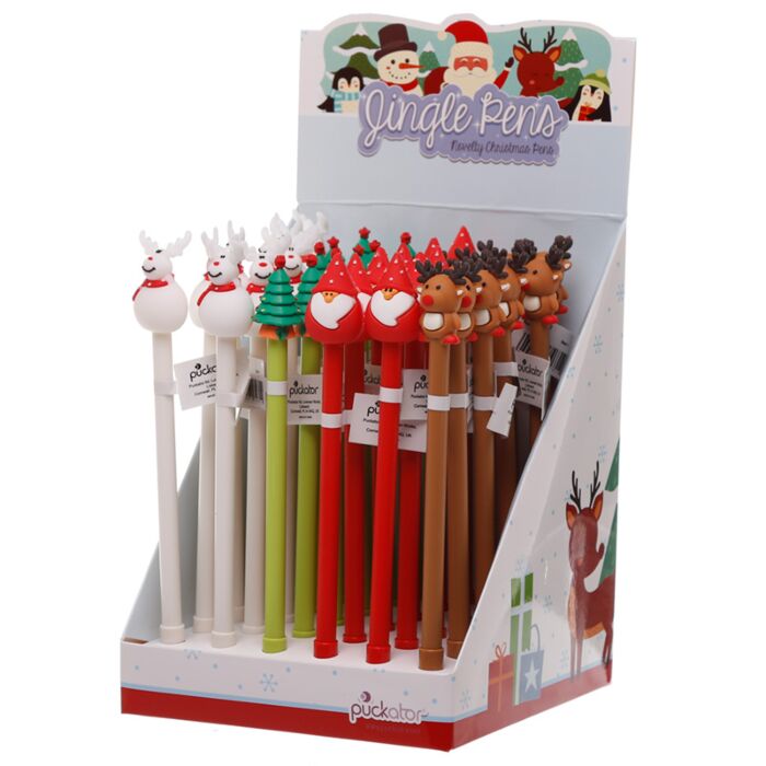 Puckator Festive Friends Christmas Fine Tip Pen