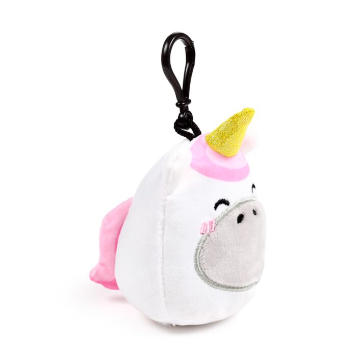 Puckator Squidglys Astra the Unicorn Adoracorns Souvenir Plush Mini Keyring
