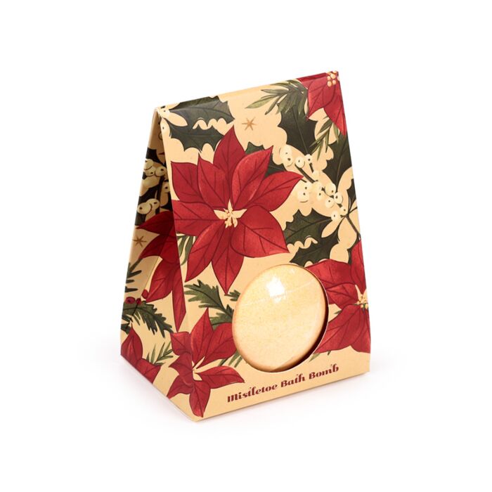 Puckator Christmas Botanicals Bath Bomb in Gift Box