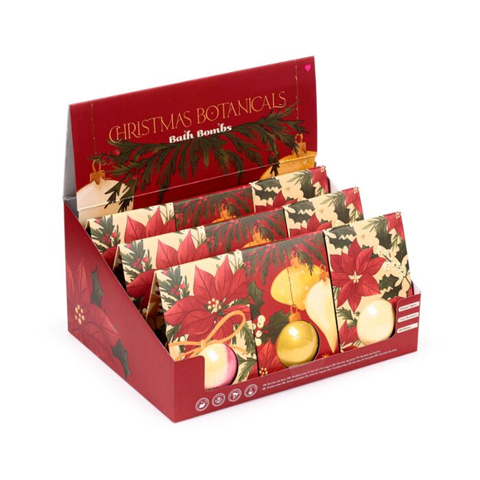 Puckator Christmas Botanicals Bath Bomb in Gift Box