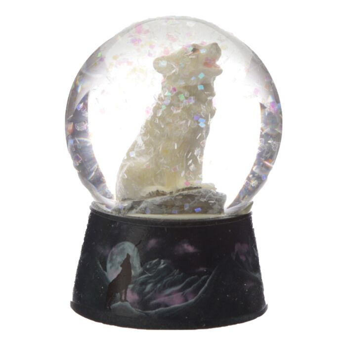 Puckator Protector of the North Dream Protector Wolf Snow Globe