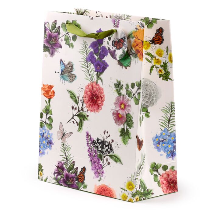 Puckator Butterfly Meadows Gift Bag Large