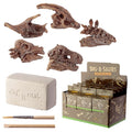 Puckator Rawr Dinosaur Skull Fossil Dig-A-Saurs Dig it Out Kit