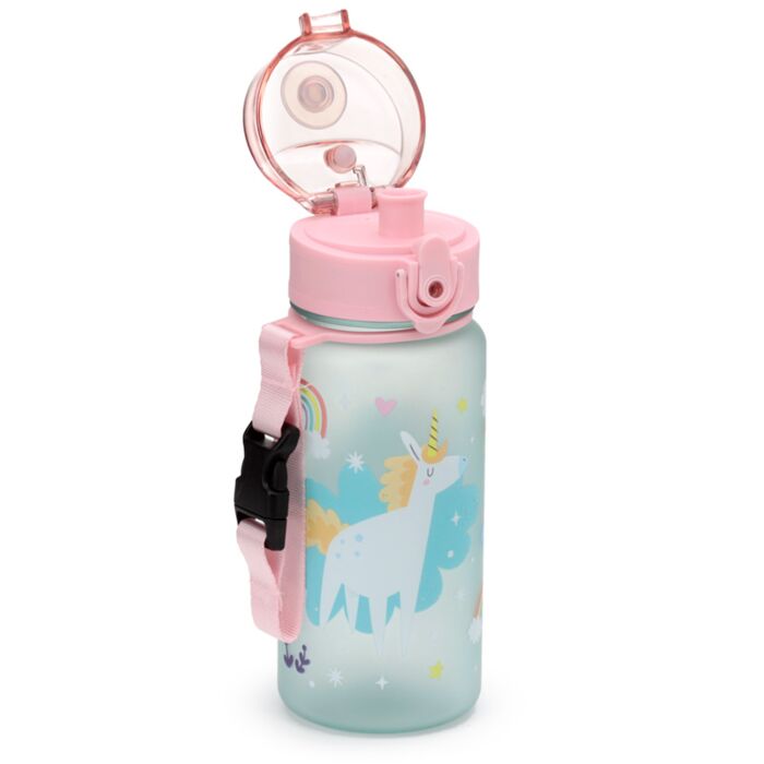 Puckator Unicorn Magic Pop Top 350ml Shatterproof Children's Bottle