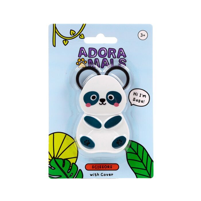 Puckator Adoramals Wild Kids Scissors in Magnetic Holder