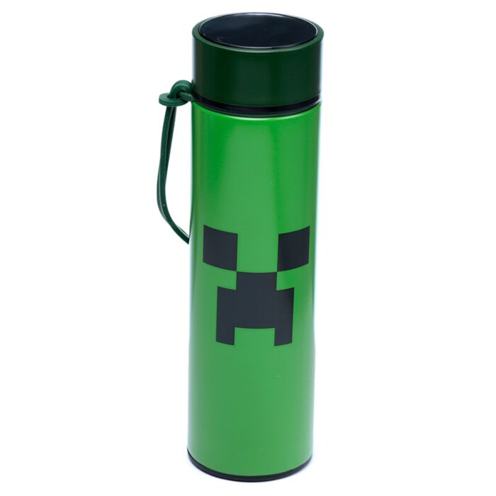 Puckator Minecraft Creeper Hot & Cold Digital Thermometer Bottle