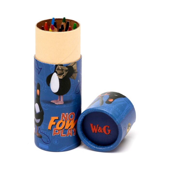 Puckator Wallace & Gromit Pencil Pot with 12 Colouring Pencils