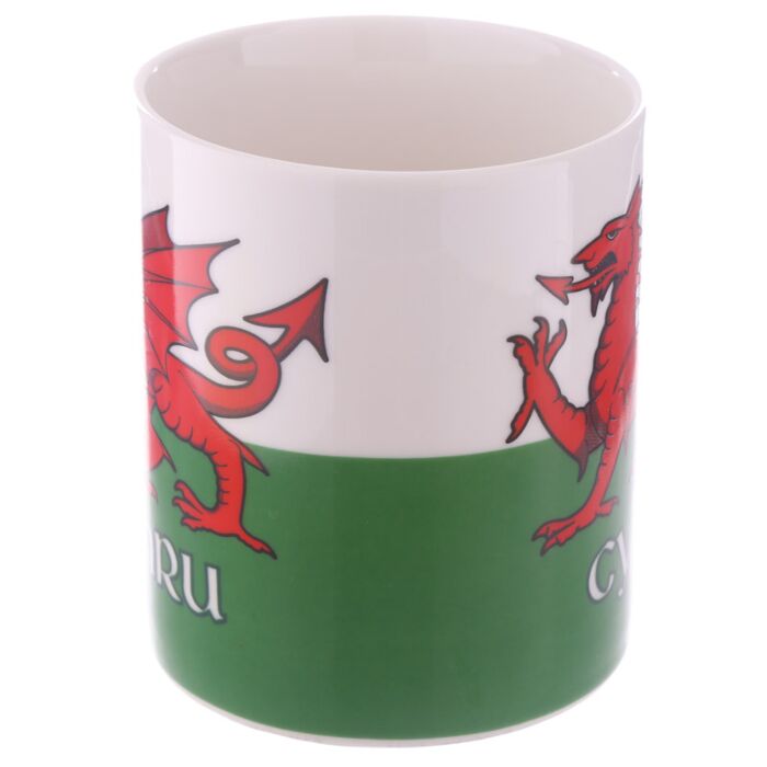 Puckator Welsh Dragon Wales (Cymru) Souvenir Porcelain Mug