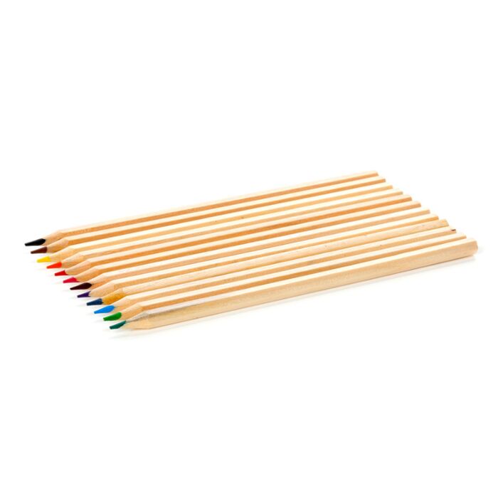 Puckator Nectar Meadows Large Pencil Pot with 12 Colouring Pencils