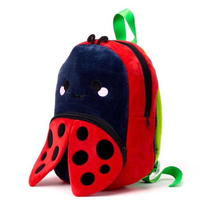 Puckator Adorabugs Tilly the Ladybird Plush Rucksack Backpack