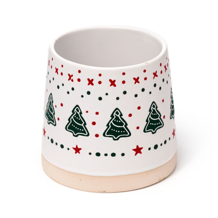 Puckator Christmas Tree Stoneware Mug
