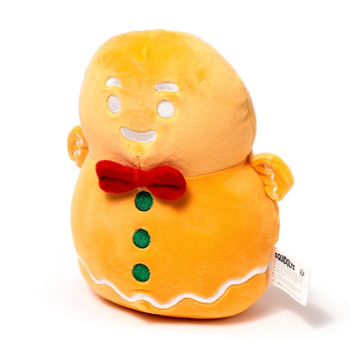 Puckator Squidglys Baker Street Christmas Gingerbread Man Plush Toy