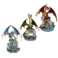 Puckator Dark Legends Crystal Orb Dragon Mother Snow Globe