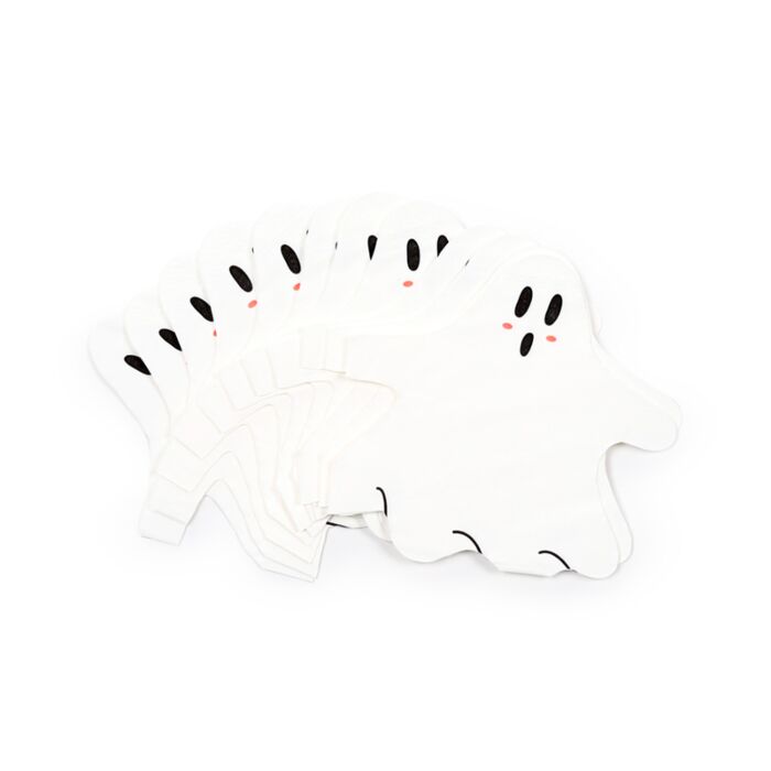 Puckator Halloween Ghost Pack of 12 3ply Paper Party Napkins