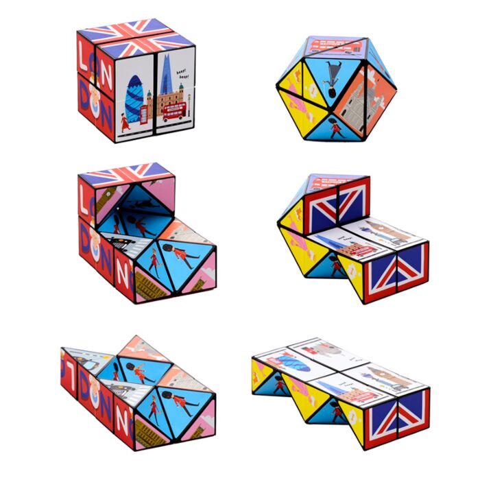 Puckator London Souvenir Puzzle Cube Toy