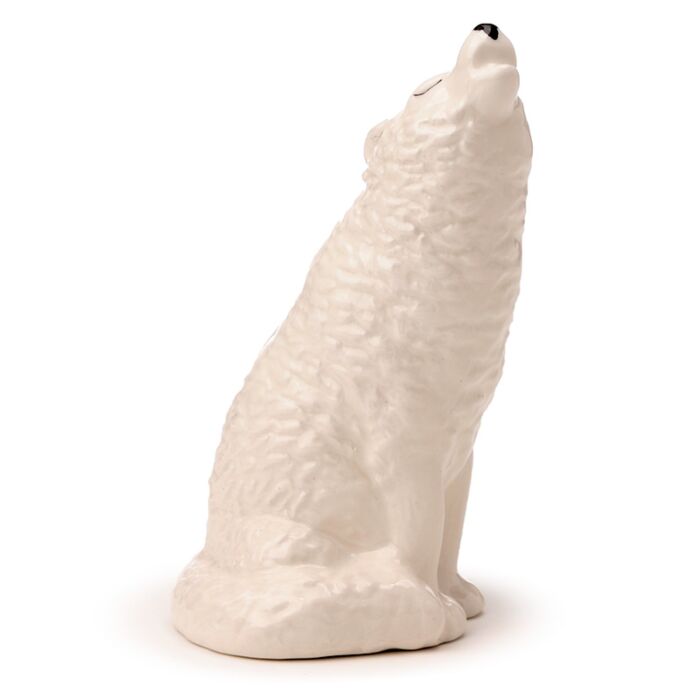 Puckator White Wolf Ceramic Salt & Pepper Set