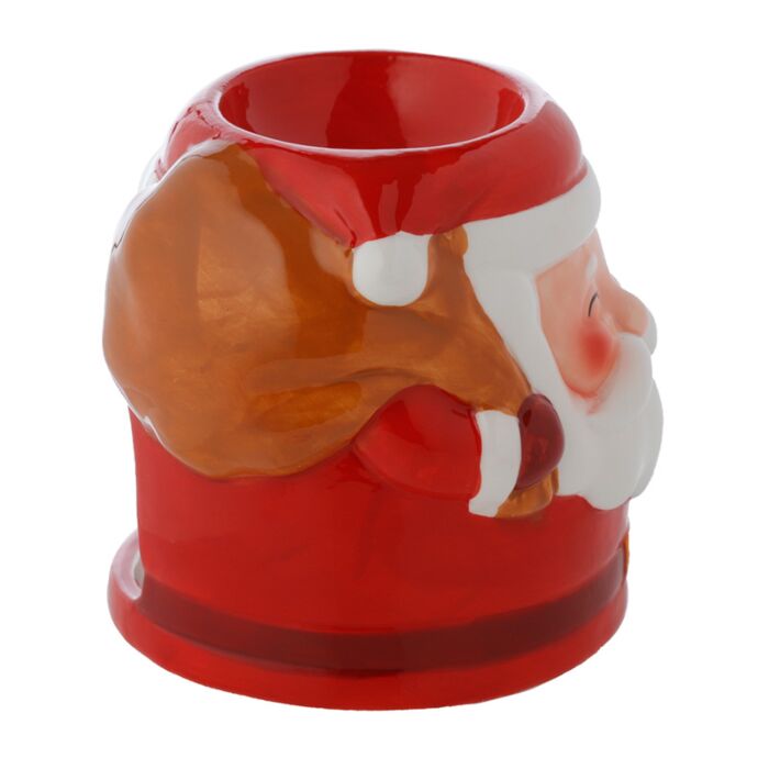 Puckator Festive Friends Santa Shaped Christmas Ceramic Oil Burner