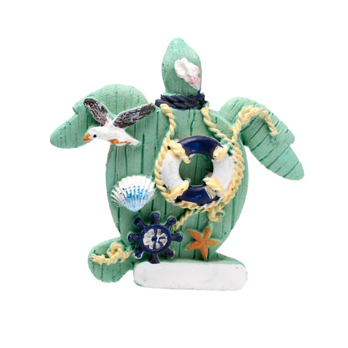Puckator Hand Painted Souvenir Seaside Magnet Nautical Turtle