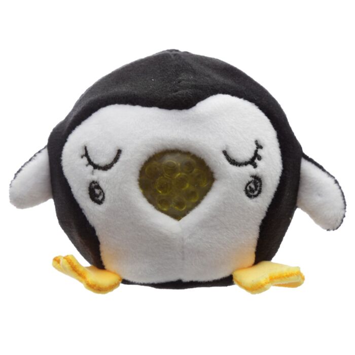 Puckator Queasy Squeezies Adoramals Sealife Octopus, Shark, Penguin Plush Squeezy Toy