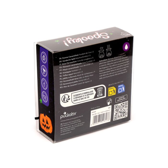 Puckator Spooky Set of 5 Shaped Wax Melts