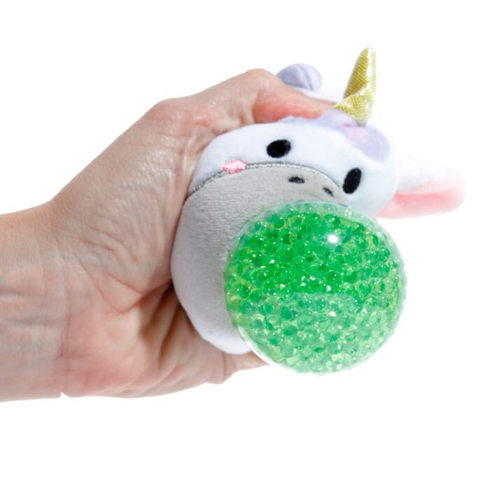 Puckator Queasy Squeezies Adoracorns Unicorn Plush Squeezy Toy