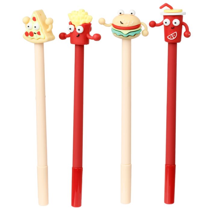 Puckator Fast Friends Fast Food Fine Tip Pen