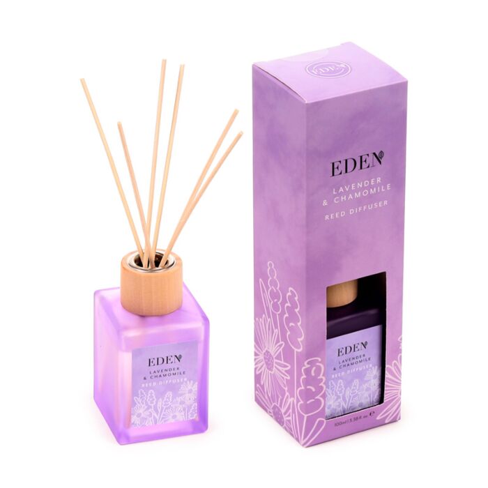 Puckator Eden Lavender & Chamomile 100ml Reed Diffuser