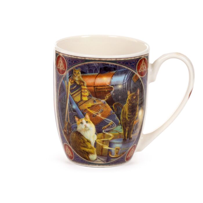 Puckator Lisa Parker Witchwood Express Cats Porcelain Mug