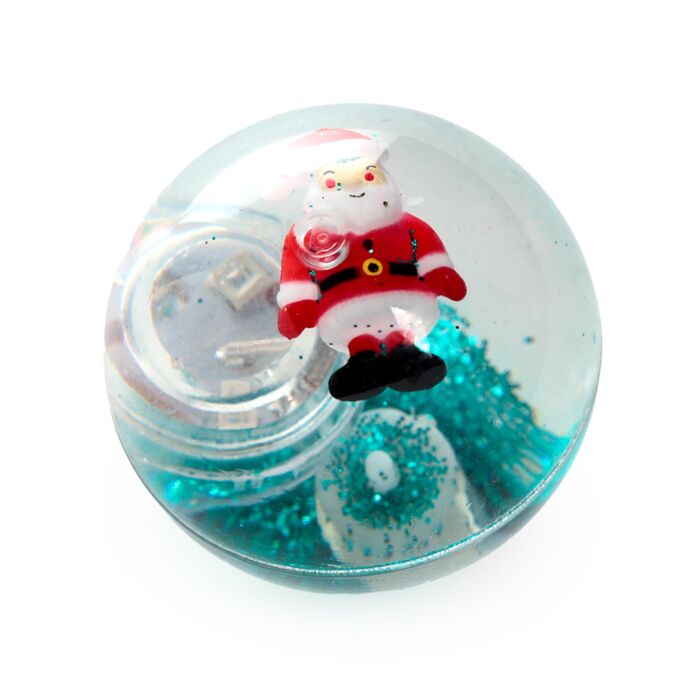 Puckator Jingle Bunch Christmas High Bounce LED Flashing Bouncy Ball