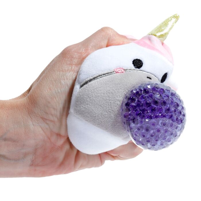 Puckator Queasy Squeezies Adoracorns Unicorn Plush Squeezy Toy
