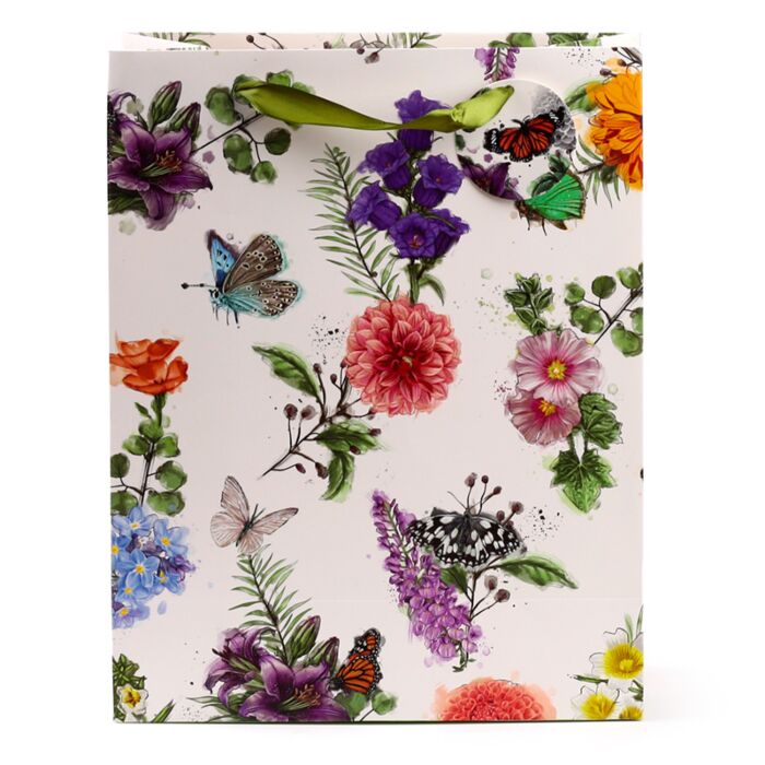 Puckator Butterfly Meadows Gift Bag Large