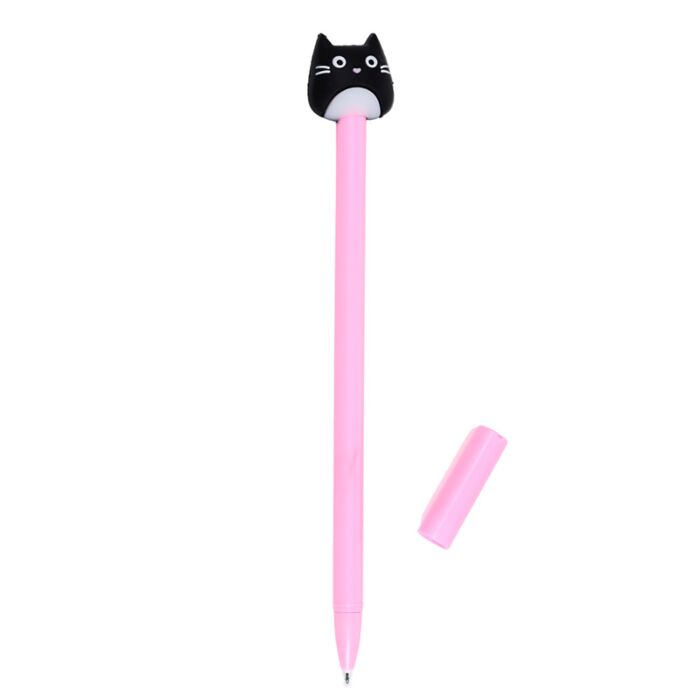 Puckator Feline Fine Black Cat Fine Tip Pen