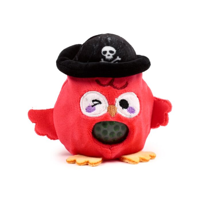 Puckator Queasy Squeezies Jolly Rogers Pirate Plush Squeezy Toy
